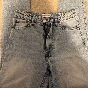 Zara light wash denim